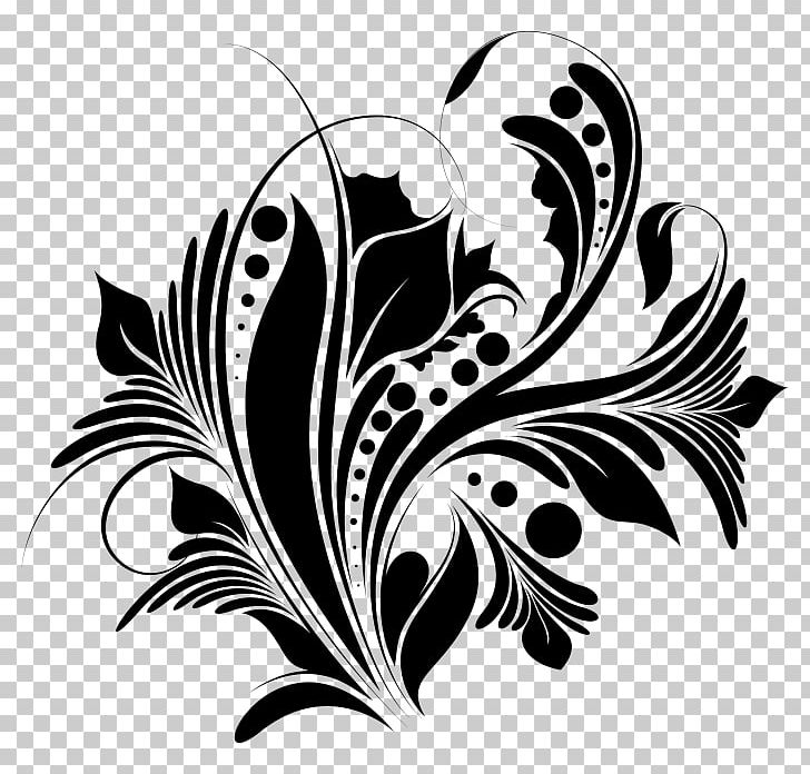 Floral Design PNG, Clipart, Art, Ayraclar, Black And White, Desktop Wallpaper, Feather Free PNG Download