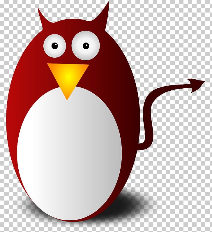 Penguin Devil Open BSD Daemon PNG, Clipart, Animals, Beak, Bird, Bsd Daemon, Computer Icons Free PNG Download