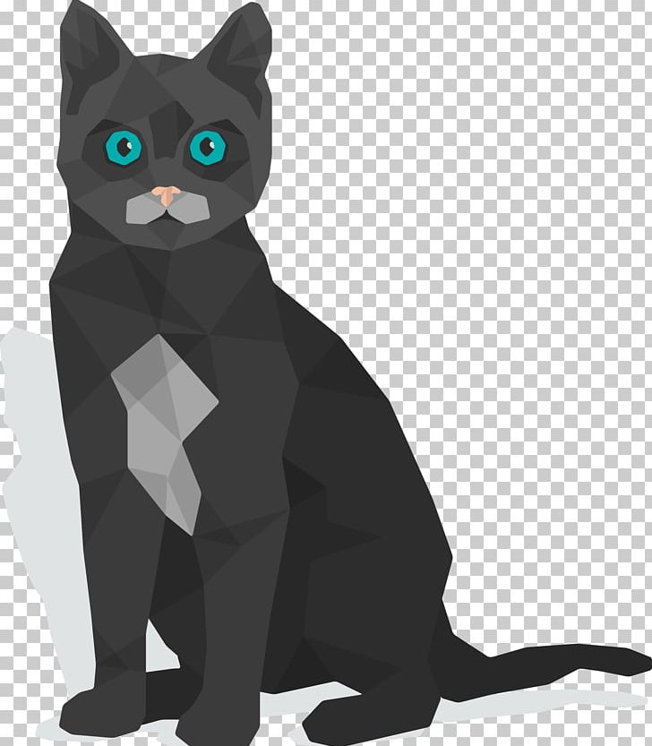 Russian Blue Black Cat Domestic Short-haired Cat Whiskers Illustration PNG, Clipart, Animal, Animals, Black, Black Panther, Bombay Free PNG Download
