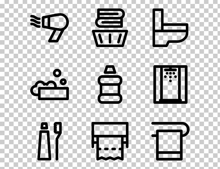 Bathroom Computer Icons PNG, Clipart, Angle, Area, Bathroom, Bathtub, Black Free PNG Download