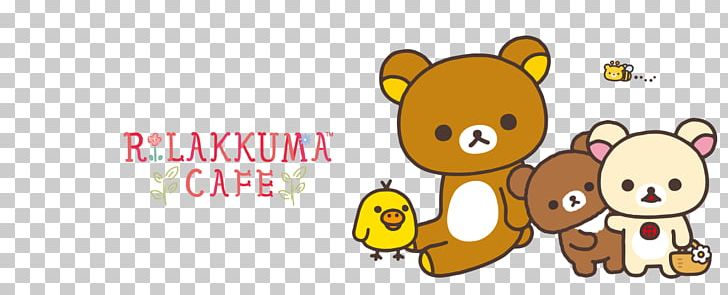 Rilakkuma San-X Bear Hello Kitty Kawaii PNG, Clipart, Animals, Bear, Cafe, Carnivoran, Cartoon Free PNG Download