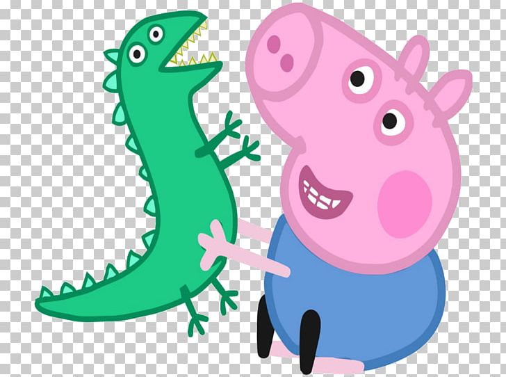 Mummy Pig Daddy Pig George's New Dinosaur PNG, Clipart, Animals, Baby Alexander, Birthday, Cartoon, Child Free PNG Download