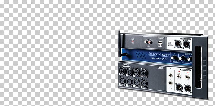 Soundcraft Ui16 Audio Mixers Digital Mixing Console Soundcraft Ui12 PNG, Clipart, Audio, Audio Equipment, Digital Mixing Console, Electronic Component, Electronic Instrument Free PNG Download