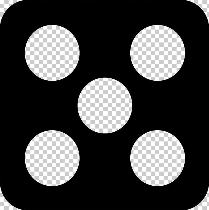 Circle Point White Black M PNG, Clipart, Black, Black And White, Black M, Circle, Dice Free PNG Download