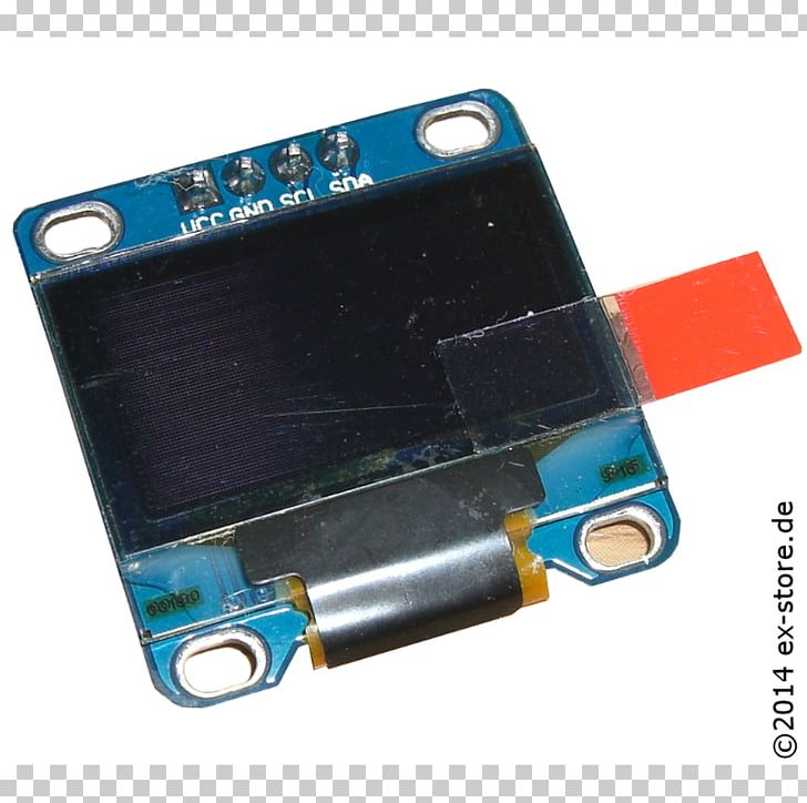Electronic Component I²C Arduino OLED ESP8266 PNG, Clipart, Arduino, Computer Hardware, Electronic Device, Electronics, Electronic Visual Display Free PNG Download