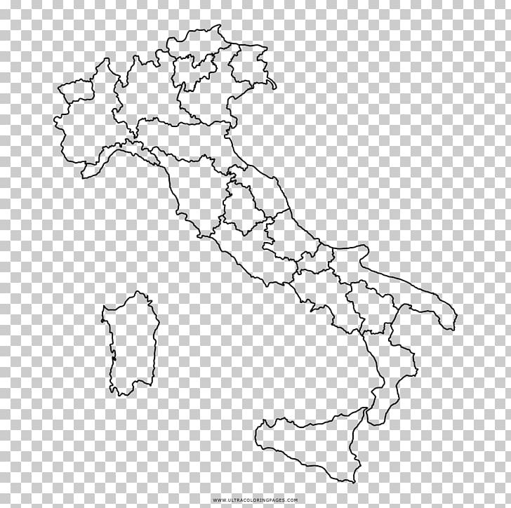 Regions Of Italy Map Coloring Book United States Simonetti Andrea PNG, Clipart, Area, Black And White, Blank Map, Color, Coloring Book Free PNG Download
