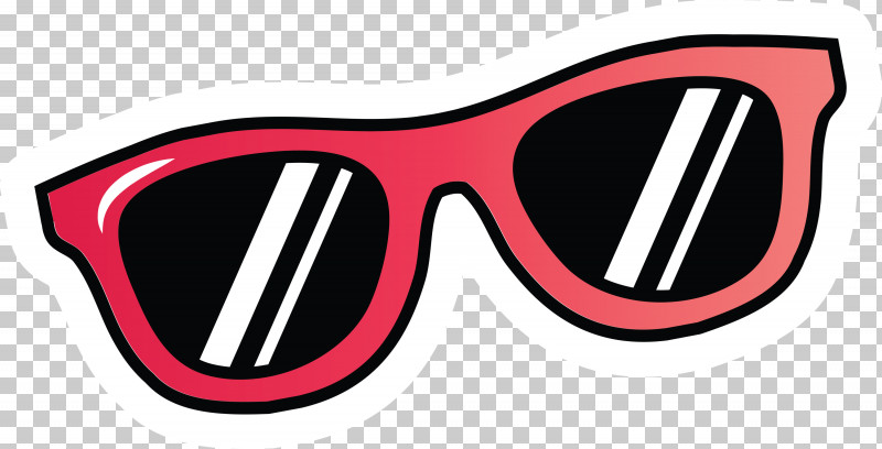 Summer Pop Sticker PNG, Clipart, Automobile Engineering, Glasses, Goggles, Line, Logo Free PNG Download
