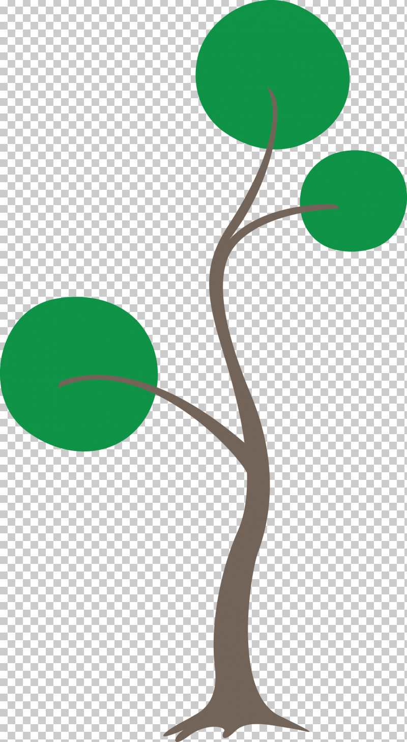 Green Leaf Plant Stem Plant Line PNG, Clipart, Abstract Tree, Branch, Cartoon Tree, Green, Leaf Free PNG Download
