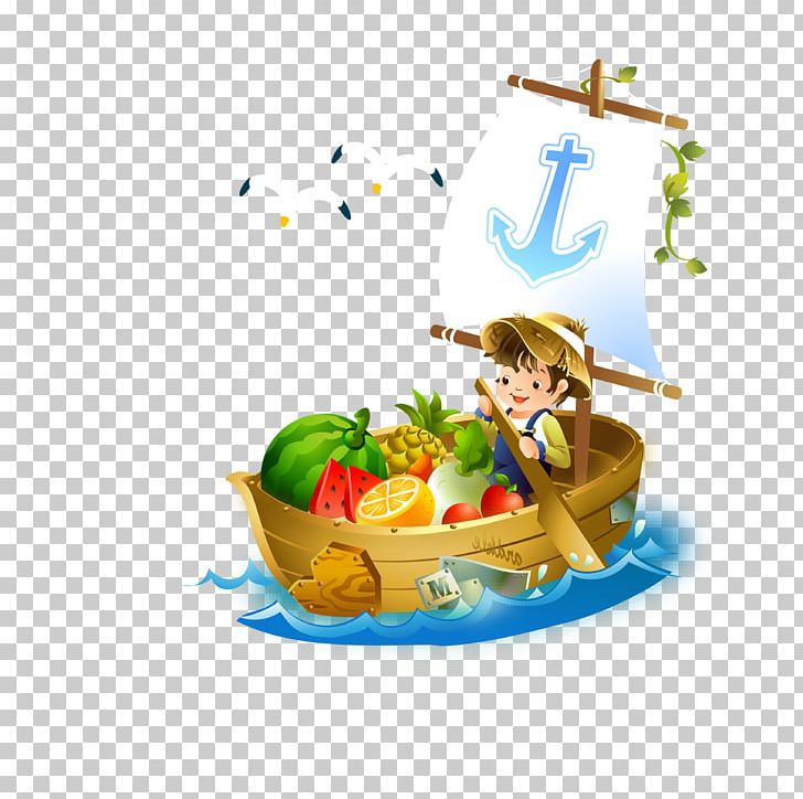 Cartoon Boat Illustration PNG, Clipart, Boating, Cartoon, Cartoon Creative, Character, Child Free PNG Download