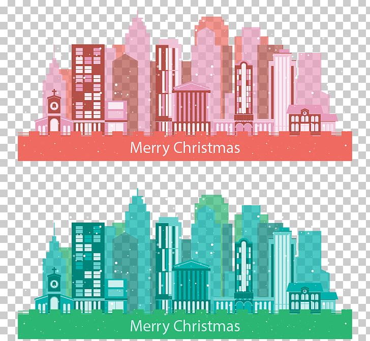 Christmas City Illustration PNG, Clipart, Architecture, Art, Brand, Building, Christma Free PNG Download