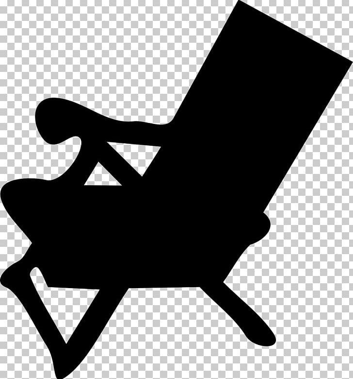 Table Rocking Chairs PNG, Clipart, Angle, Beach, Beach Chair, Black, Black And White Free PNG Download