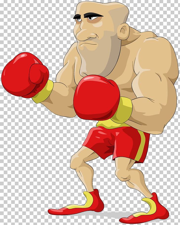 Cartoon Boxing Clip Art