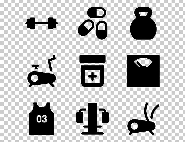 Computer Icons Physical Fitness Exercise Equipment Encapsulated PostScript PNG, Clipart, Angle, Area, Black, Black And White, Brand Free PNG Download