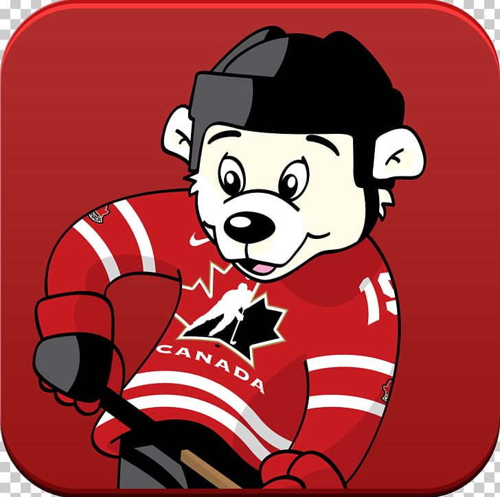 Canada Men's National Ice Hockey Team Santa Claus Cartoon Hockey Canada PNG, Clipart, Animal, Art, Book, Cartoon, Character Free PNG Download