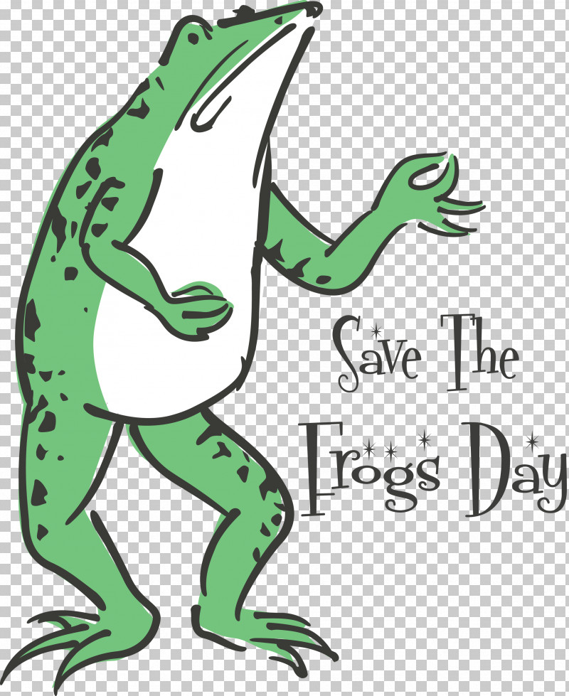Save The Frogs Day World Frog Day PNG, Clipart, Animal Figurine, Cartoon, Frogs, Green, Text Free PNG Download