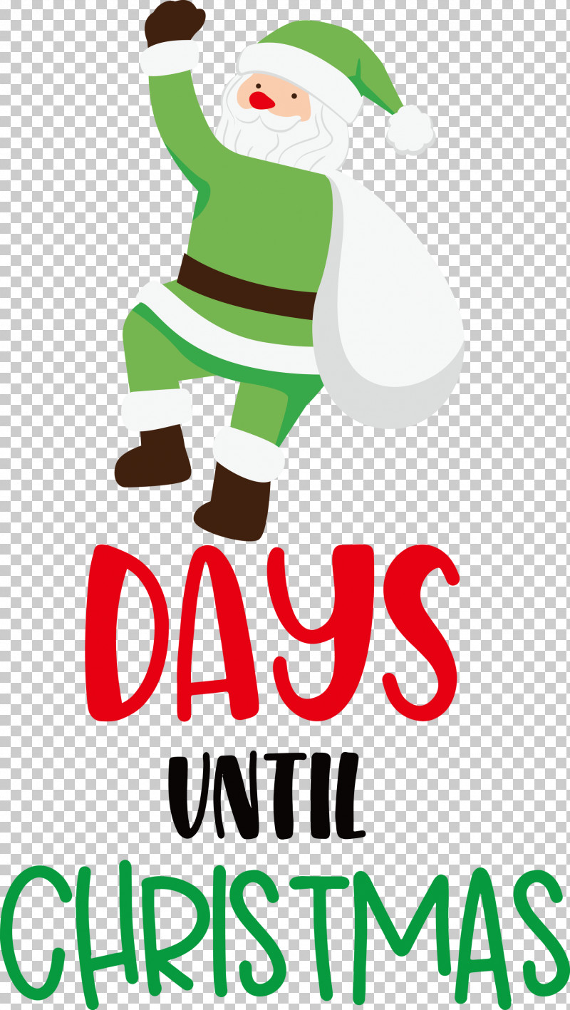 Days Until Christmas Christmas Santa Claus PNG, Clipart, Christmas, Christmas Day, Christmas Tree, Days Until Christmas, Line Free PNG Download