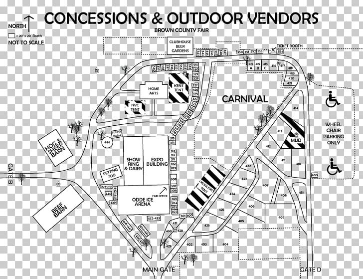 Brown County Fairgrounds Brown Country Fair Grounds Map PNG, Clipart, Angle, Area, Auto Part, Black And White, Brown County Free PNG Download
