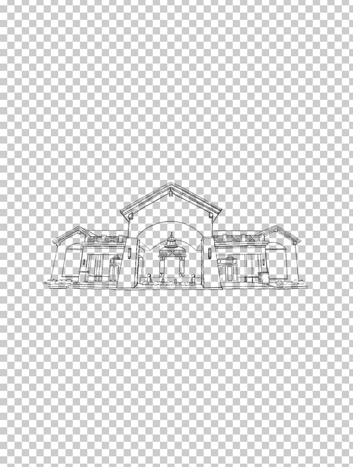 House Rectangle PNG, Clipart, Angle, Black And White, Drawing, Facade, House Free PNG Download