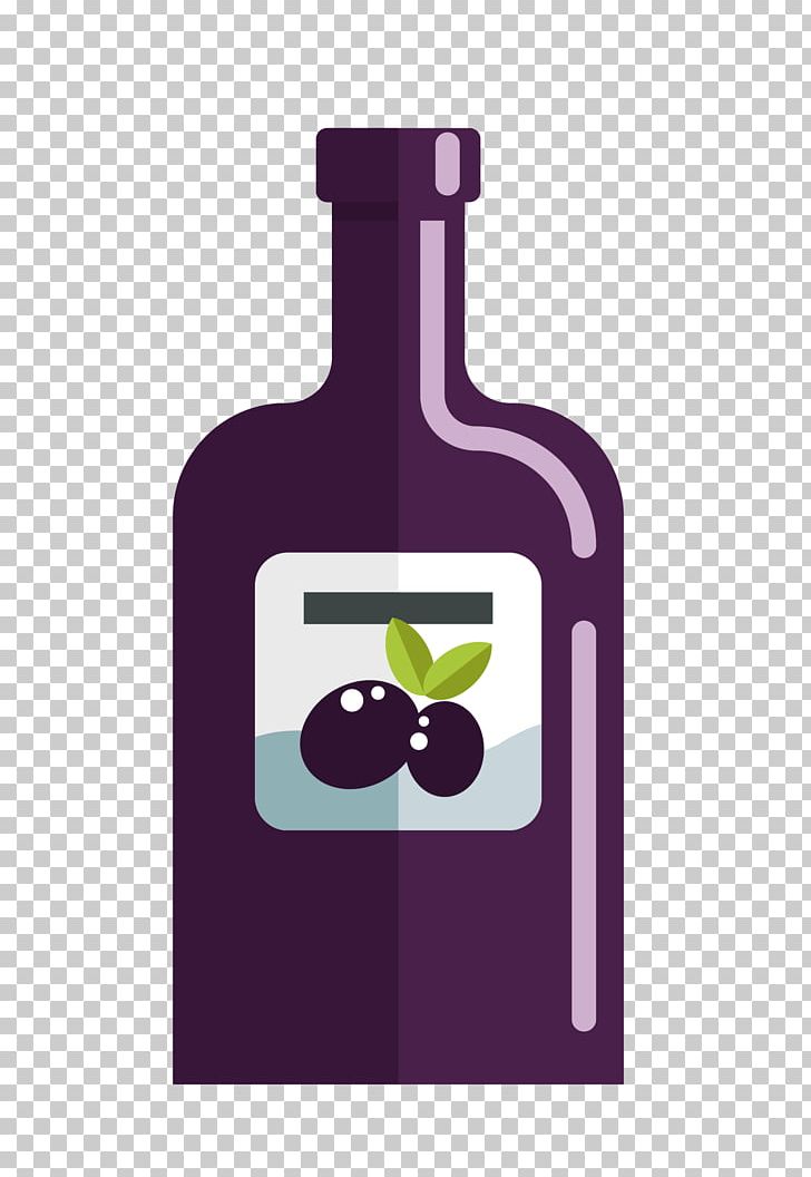 Red Wine Purple Bottle Drawing PNG, Clipart, Bottle, Bottles, Bottle Vector, Cartoon, Download Free PNG Download
