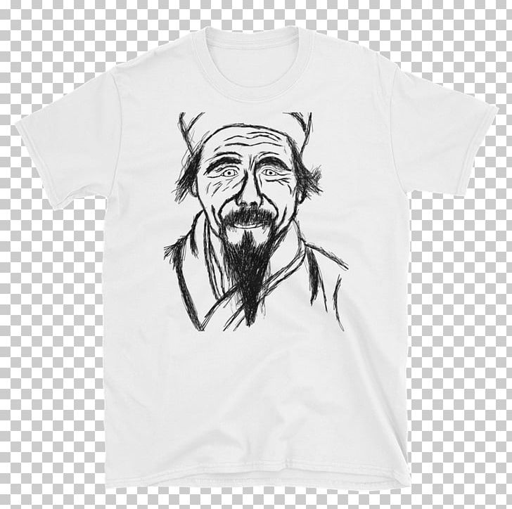 Drawing Art T-shirt Sketch PNG, Clipart, Art, Beard, Black, Black And White, Brand Free PNG Download