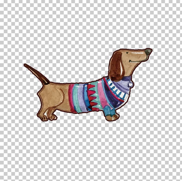 Dachshund Dog Breed Puppy Watercolor Painting Pet PNG, Clipart, Animals, Brown, Carnivoran, Colored, Dog Free PNG Download