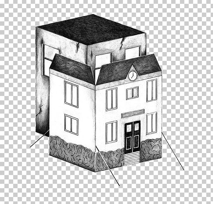 Illustration Drawing Architecture /m/02csf Design PNG, Clipart, Angle, Architecture, Black And White, Building, Cartoon Free PNG Download