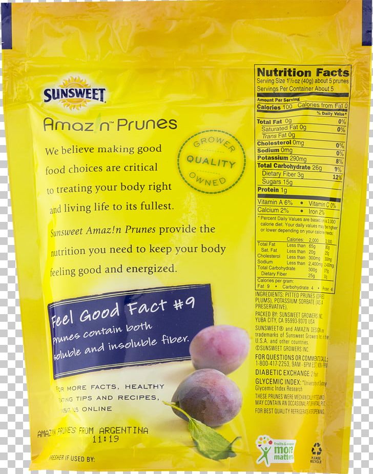 Prune Nutrition Facts Label Sunsweet Growers Inc. Dried Fruit PNG, Clipart, 8 Oz, Calorie, Dietary Fiber, Dried Fruit, Fruit Free PNG Download