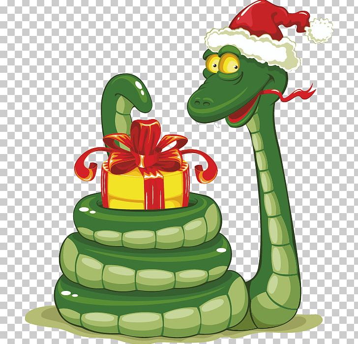 Snake Santa Claus Christmas PNG, Clipart, Animals, Chris, Christmas Decoration, Christmas Frame, Christmas Lights Free PNG Download