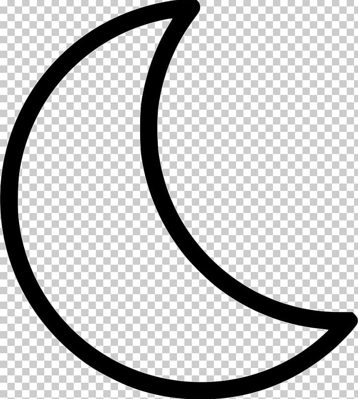 Moon Lunar Phase Crescent PNG, Clipart, Area, Black, Black And White, Circle, Computer Icons Free PNG Download