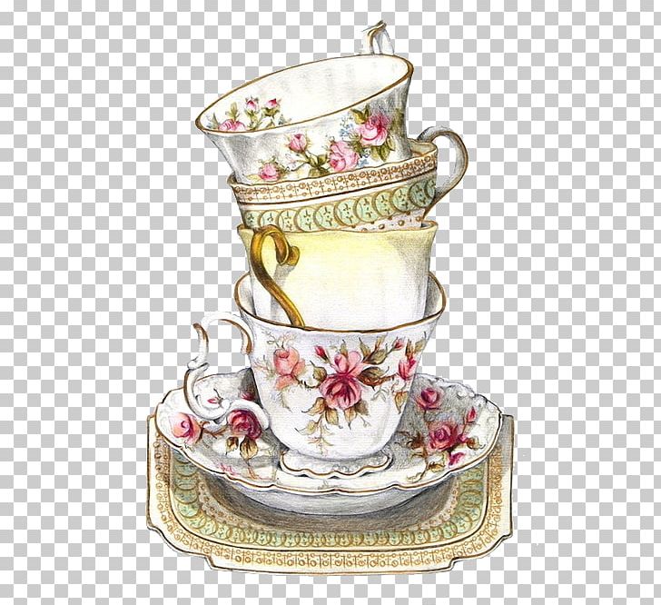 Green Tea Teacup Saucer Tea Party PNG, Clipart, Animal Print, Bowl, Ceramic, Coffee Cup, Cup Free PNG Download