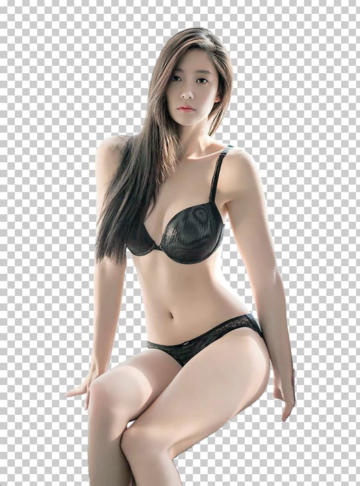 Korean deals lingerie model