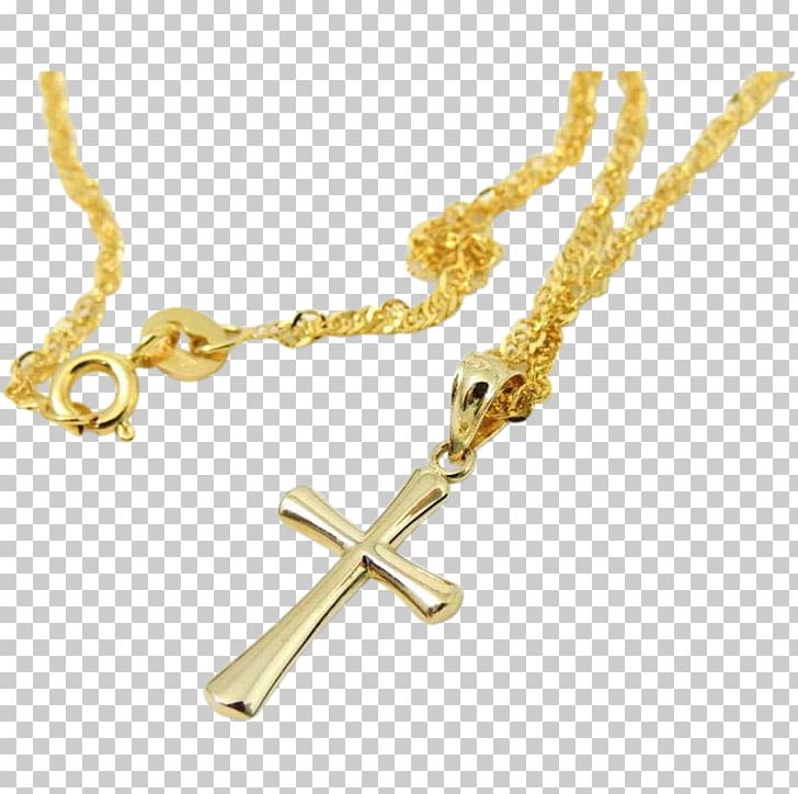 Necklace Cross Rope Chain Gold PNG, Clipart, 14 K, Bail, Body Jewelry, Chain, Charms Pendants Free PNG Download
