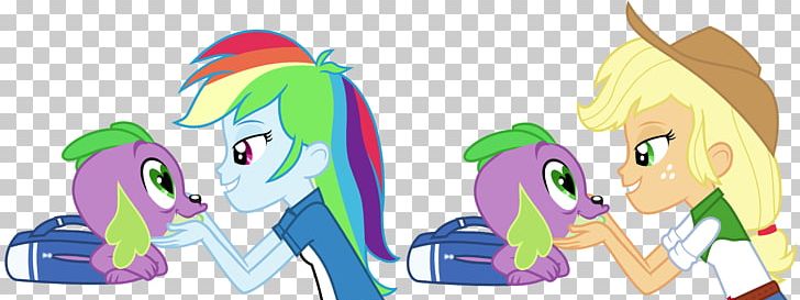 Spike Rainbow Dash Applejack Rarity Pinkie Pie PNG, Clipart, Art, Cartoon, Deviantart, Equestria, Fictional Character Free PNG Download