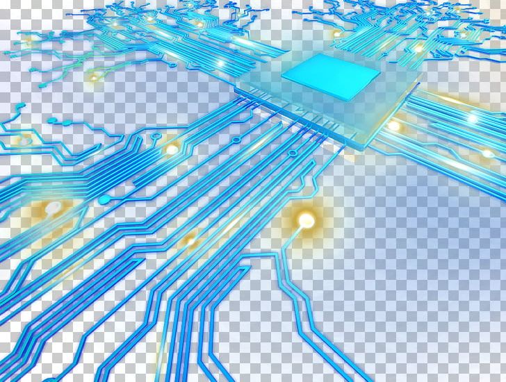 Technology Integrated Circuit Icon PNG, Clipart, Azure, Background, Blue, Chips, Christmas Decoration Free PNG Download