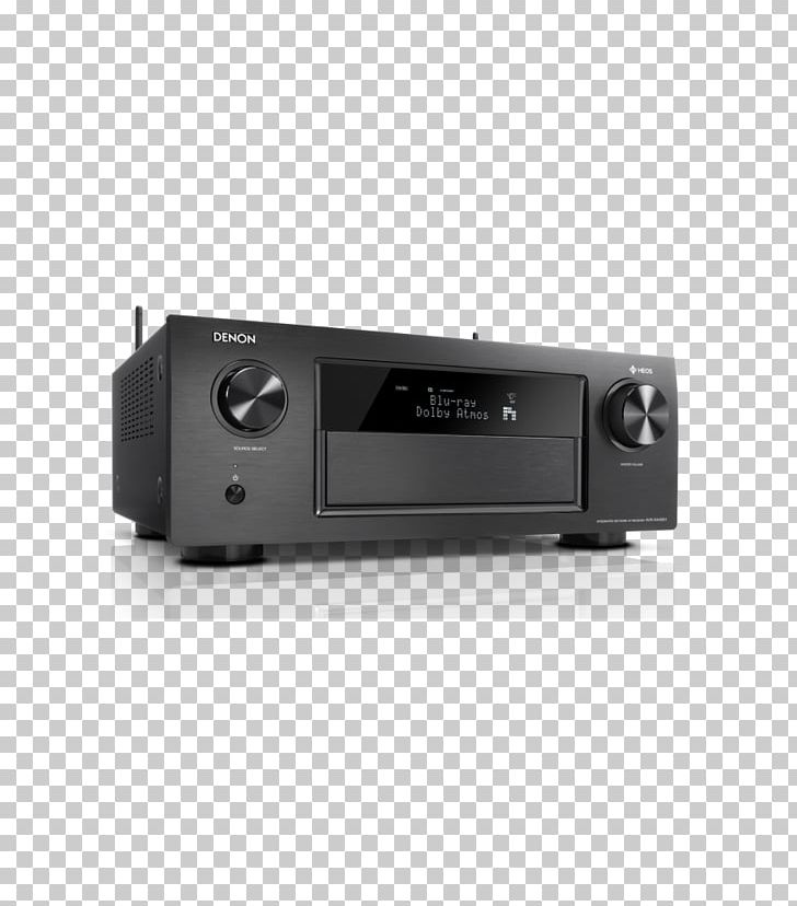 AV Receiver Denon Home Theater Systems Audio Dolby Atmos PNG, Clipart, Airplay, Amplifier, Angle, Audio Equipment, Audio Receiver Free PNG Download