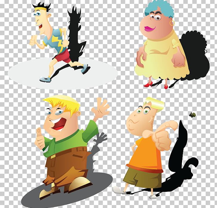 cartoon characters illustrator free download