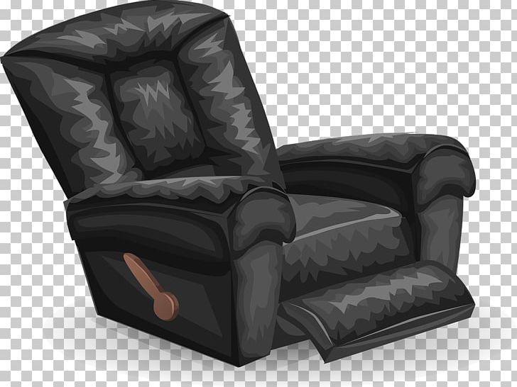 Recliner Chair La-Z-Boy Couch Furniture PNG, Clipart, Angle, Black, Car Seat Cover, Chair, Comfort Free PNG Download