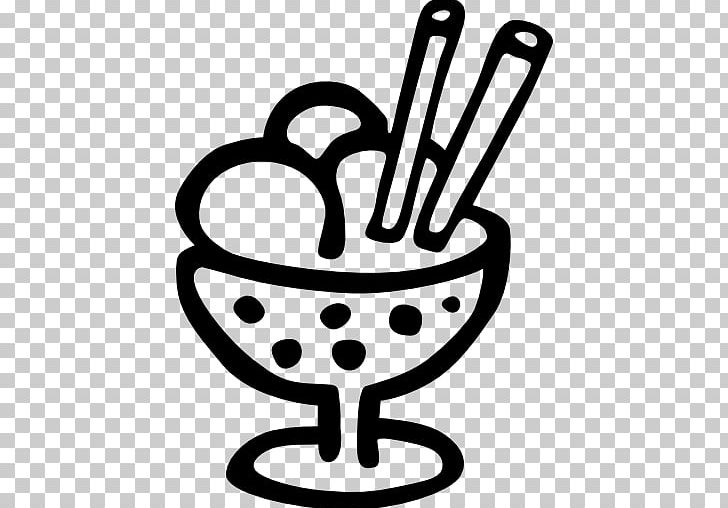 Ice Cream Cupcake Dessert Computer Icons PNG, Clipart, Artwork, Black And White, Cake, Candy, Computer Icons Free PNG Download