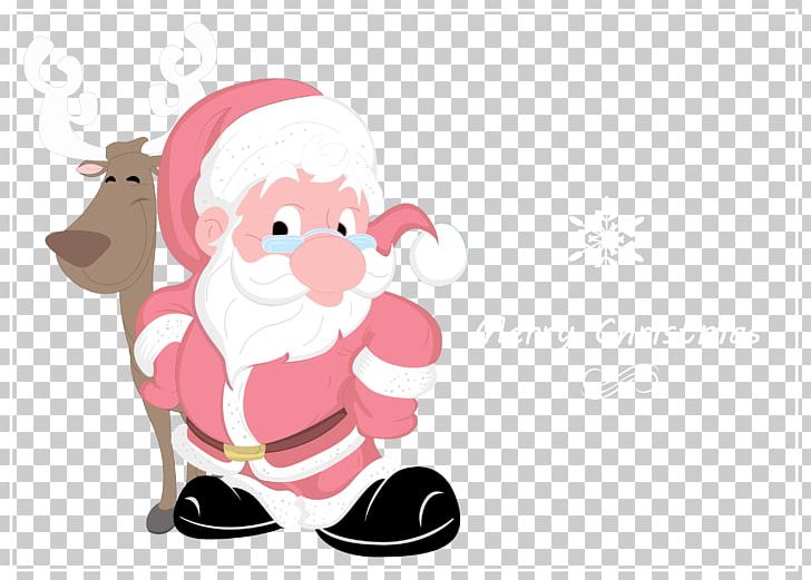Reindeer Santa Claus SantaCon Drawing Christmas PNG, Clipart, Cartoon, Christmas Deer, Christmas Frame, Christmas Lights, Christmas Ornament Free PNG Download