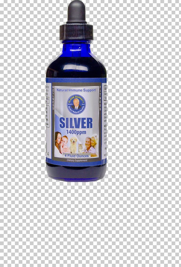 Silver Liquid Dietary Supplement Glenn Burkett Wellness & Health PNG, Clipart, Blood Pressure, Bottle, Candida, Cholesterol, Diet Free PNG Download