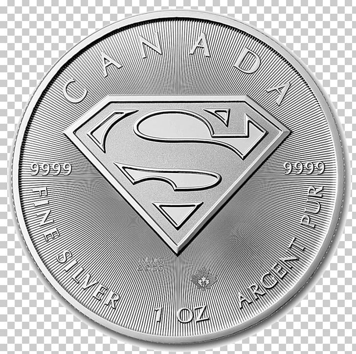 Superman Canada Bullion Silver Coin PNG, Clipart, Brand, Bullion, Bullion Coin, Canada, Canadian Gold Maple Leaf Free PNG Download