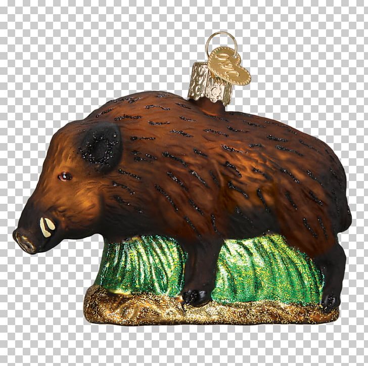 Wild Boar Christmas Ornament Tree Glass PNG, Clipart, Animals, Boar, Bombka, Cattle Like Mammal, Christmas Free PNG Download
