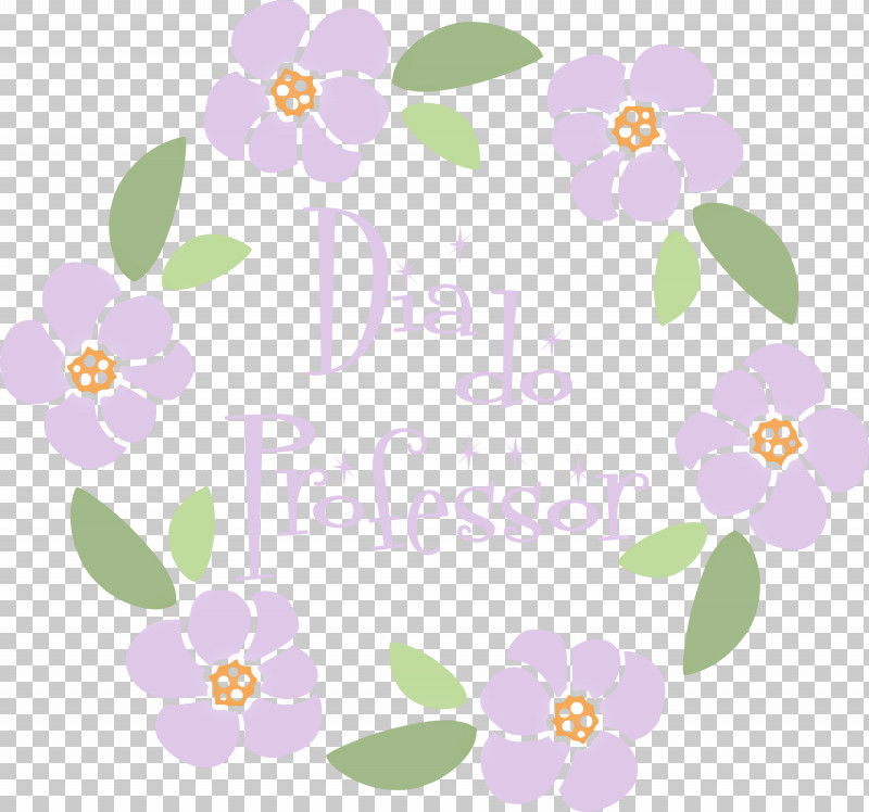 Dia Do Professor Teachers Day PNG, Clipart, Floral Design, Flower, Geometry, Lavender, Lilac Free PNG Download