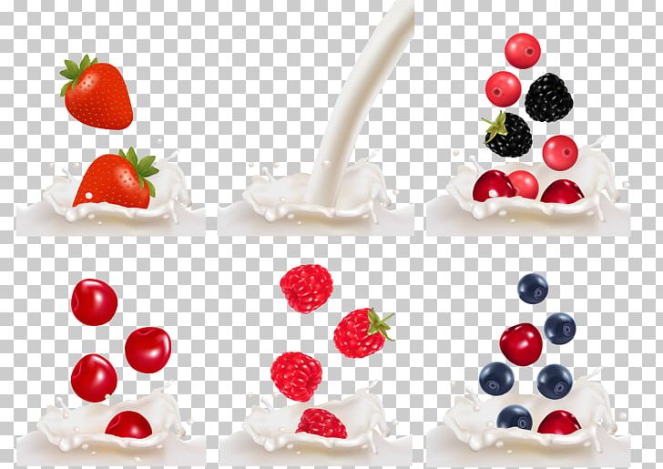 Juice Milk Fruit Cherry PNG, Clipart, Berry, Blueberry, Cherry, Dessert, Download Free PNG Download