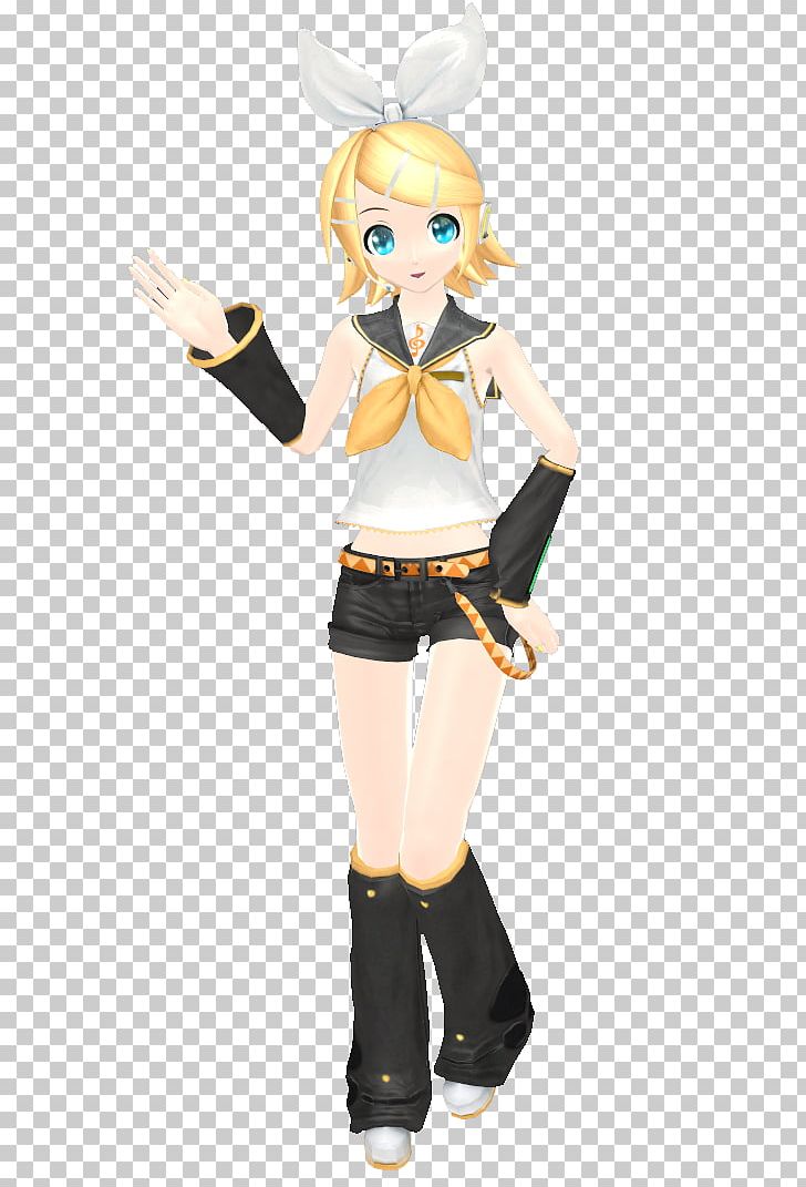 Kagamine Rin/Len Vocaloid Hatsune Miku PNG, Clipart, Action Figure, Art, Character, Clothing, Costume Free PNG Download