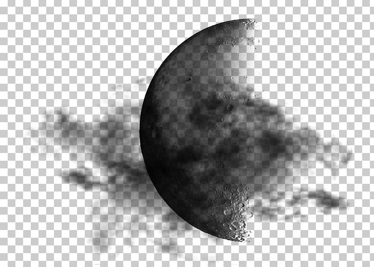 Moon Desktop Cloud Black And White Sky PNG, Clipart, Astronomical Object, Atmosphere, Brush, Chemical Element, Cloud Free PNG Download