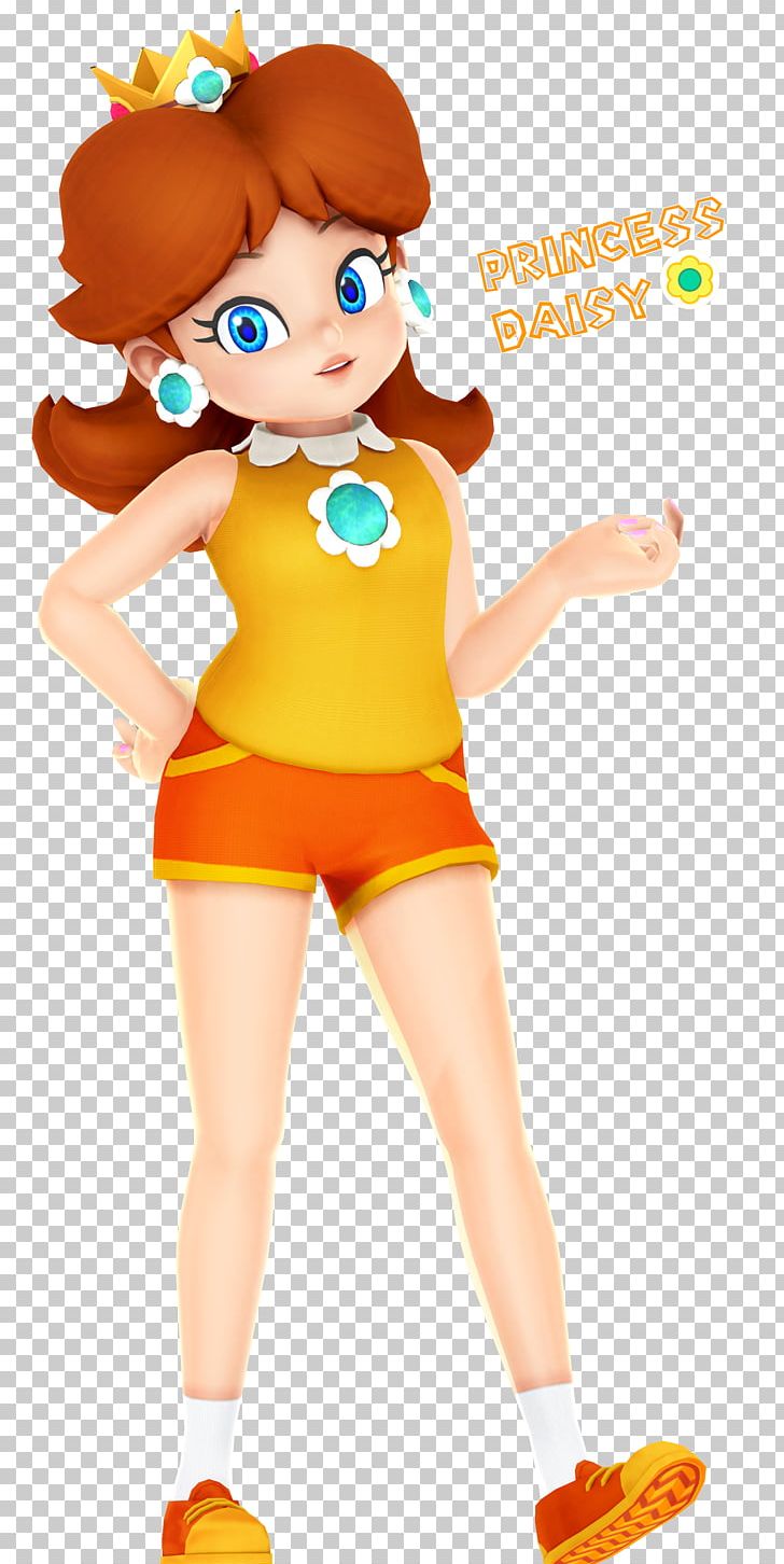 Mario Tennis Ultra Smash Princess Daisy Princess Peach Png Clipart Brown Hair Cartoon Daisy 4046