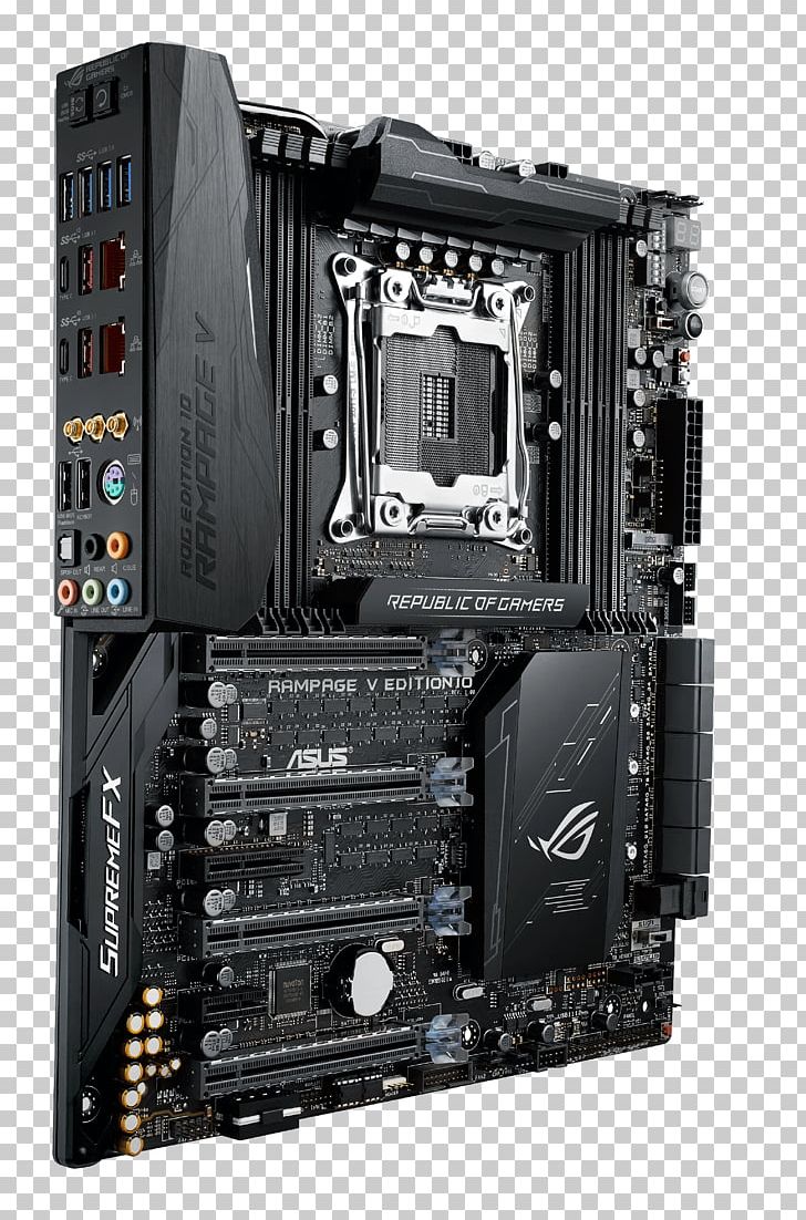 Motherboard LGA 2011 Intel X99 ASUS Republic Of Gamers PNG, Clipart, Asus Rampage V Extreme, Atx, Computer Accessory, Computer Case, Computer Component Free PNG Download