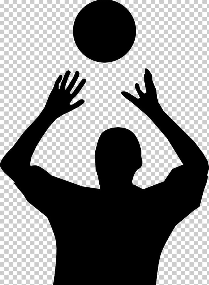 Beach Volleyball Silhouette PNG, Clipart, Arm, Beach Volleyball, Black And White, Circle, Computer Wallpaper Free PNG Download