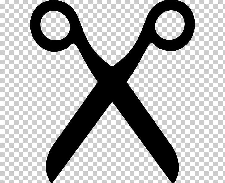 x scissor and comb clip art